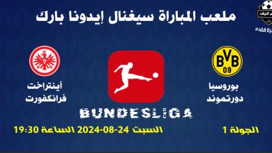 مباراة دورتموند ضد فرانكفورت